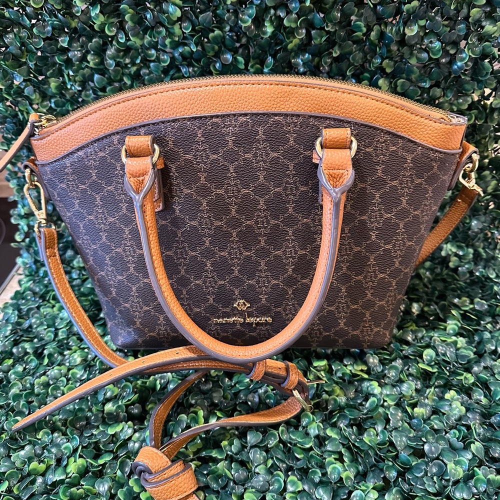 Nanette Lepore Brown Patterned Women Purse